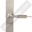 Обтегач за въже 4мм. към плоскост. Неръж 3