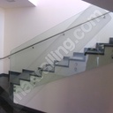 Стъклени парапети с кръгли дистанционери 7