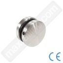 Стъклени парапети с кръгли дистанционери 8